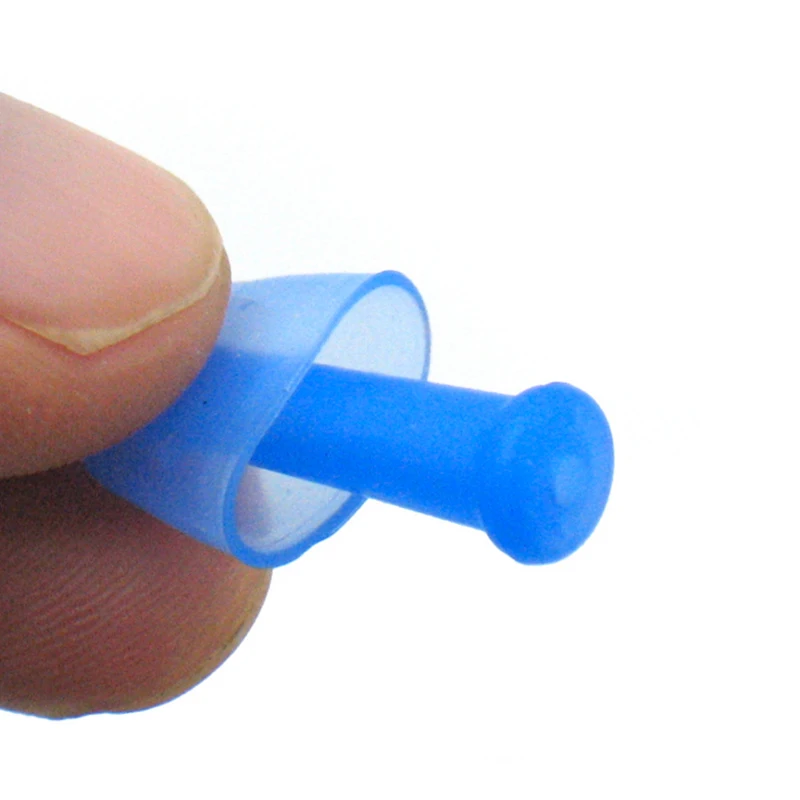 E1088 Professional Soft silicone Waterproof earplug For water sports Adult Stem style Swimming ear plugs wholesale