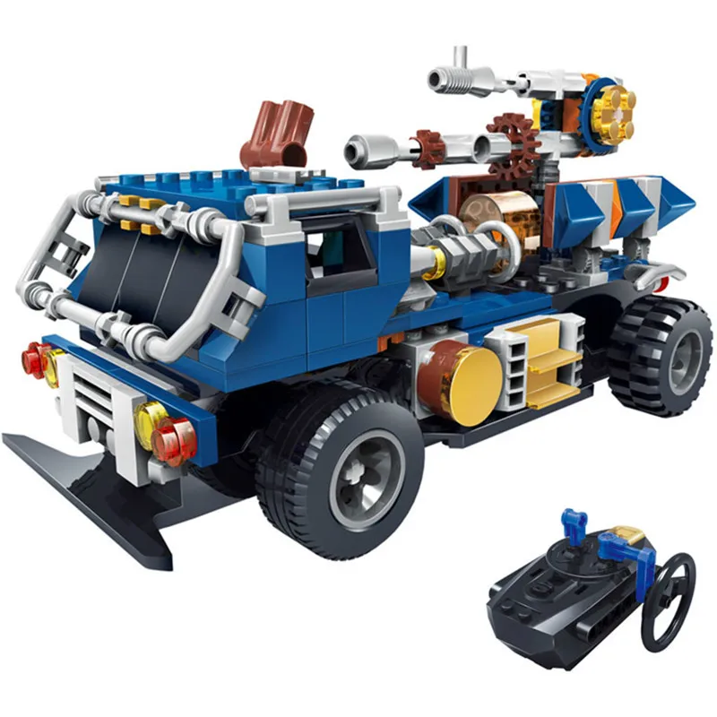 

NEW 205Pcs Blocks 3in1 Remote Control Trans Robot formers KAZI Building Blocks Playmobil Construction Bricks Toys For Children