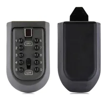 Best Price Anti-theft Code Lock Box Lock Holder Mini Password Spare Key Lock Box Hot sales Outdoor WaterProof Wall Mount Key Box Safety