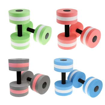

Aquatic Workout Barbells Set Provides Resistance EVA Foam For Water Aerobics Fitness and Pool Exercises Fitness Equipments