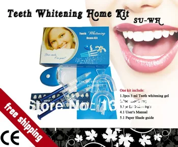 

Teeth Whitening Kit Mini Light Without Battery Home Tooth Whitener Bleaching Unit 44%cp Gel for Bright Smile Free Shipping