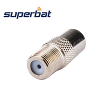 Superbat 5 шт. РЧ адаптер DVB-T USB 2,0 цифровой ТВ штекер F Женский Джек прямой коаксиальный разъем