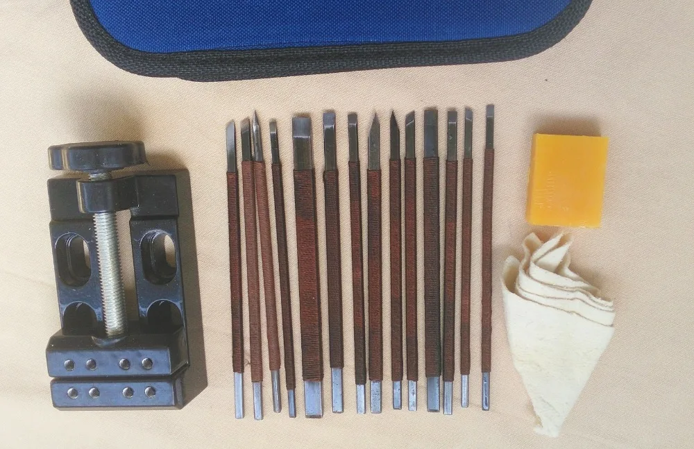18 Pcs Stone Carving hand Tool set, stone carving chisel setin Chisel from Tools on Aliexpress