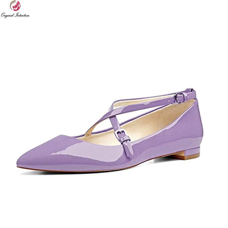 Женские туфли на плоской подошве с острым носком размеры 4 15|flat shoes|pointed toe flatwomen flats