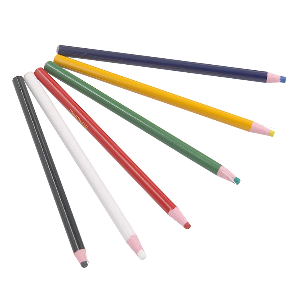 

2pcs/Set Cut-free Tailor's Chalk Colorful Fabric Marker Pen Sewing Chalk Garment Pencil for Tailor Sewing Accessories