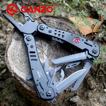 

Ganzo Knife G302B Multi Tool Plier EDC Tools Multitools Fishing Pliers 26 in 1 Multifunction folding knife