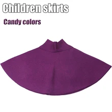 Faldas de moda Otoño Invierno Falda plisada de cintura alta falda patinadora de tenis púrpura para niñas nueva falda Vintage ropa de niños