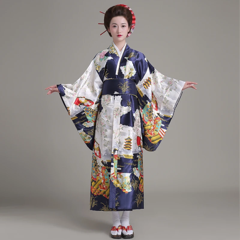 High Quality Japanese Kimono New Classic Traditional Japanese Women