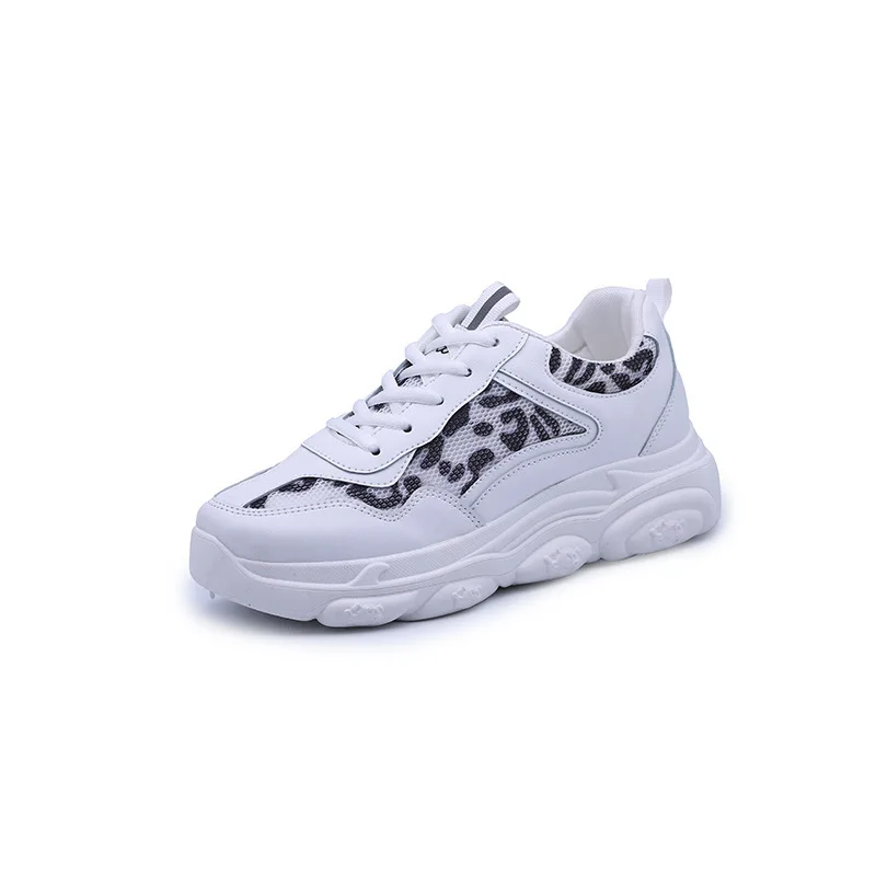 2019 Network Noodles Ventilation Piggy Shoe Woman Ins Leisure Sneakers Woman Zapatos De Mujer Women Platform Ladies Shoes