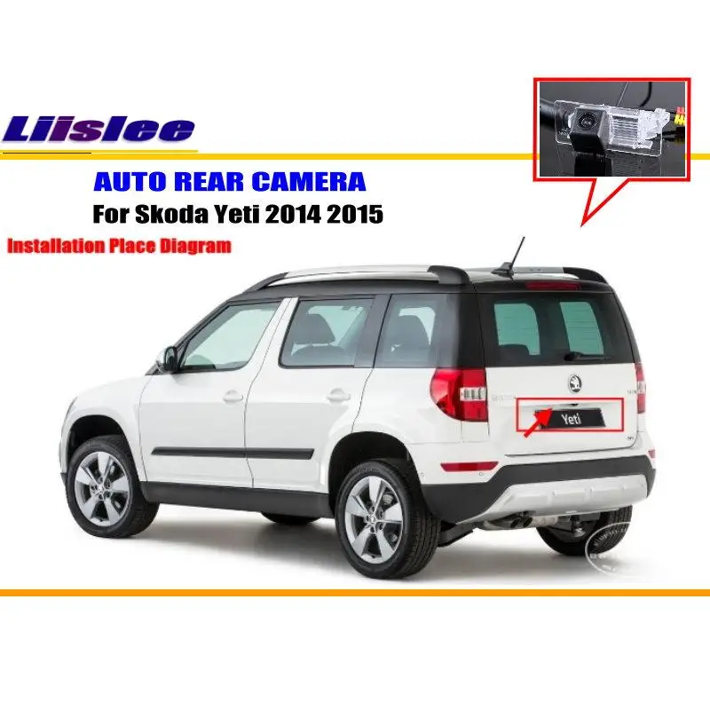 

Liislee Reverse Camera / Car Rear View Back Up Camera For Skoda Yeti 2014 2015 / HD CCD RCA NTST PAL / License Plate Light CAM