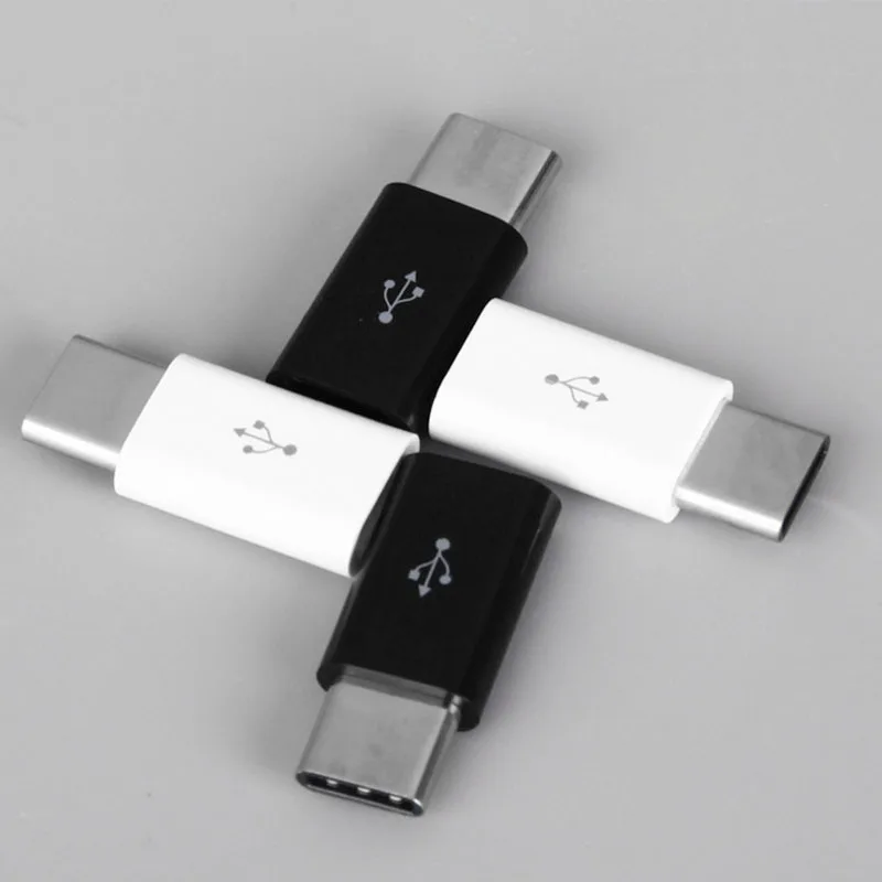 Micro usb to type-c adapter 10PCSusb-c 3.0 Charge Data Converter for samsung galaxy s8 s9 note 8 a5 xiaomi |