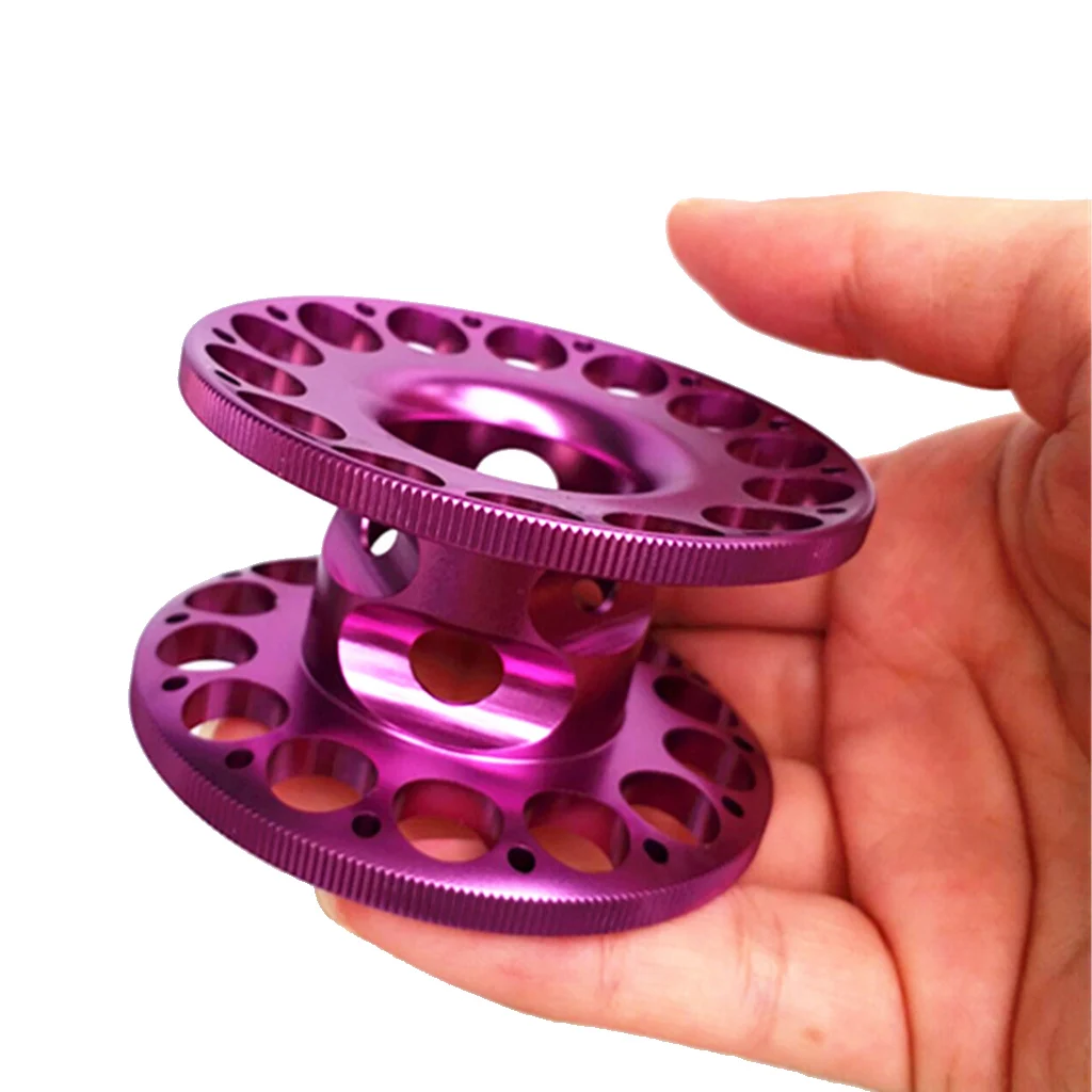Underwater Water Sports Aluminum Alloy Scuba Diving Dive Compact Finger Spool Guide Line Reel Equipment