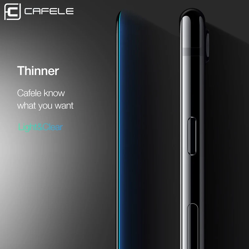 Защитное стекло CAFELE закаленное с полным покрытием для iPhone X XS Max XR 4D защита от