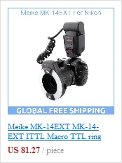 Meike MK-950 MK950 E-TTL Вспышка Speedlite для цифровой однообъективной зеркальной камеры Canon EOS 5D II 6D 7D 50D 60D 70D 550D 600D 650D 700D 580EX 430EX