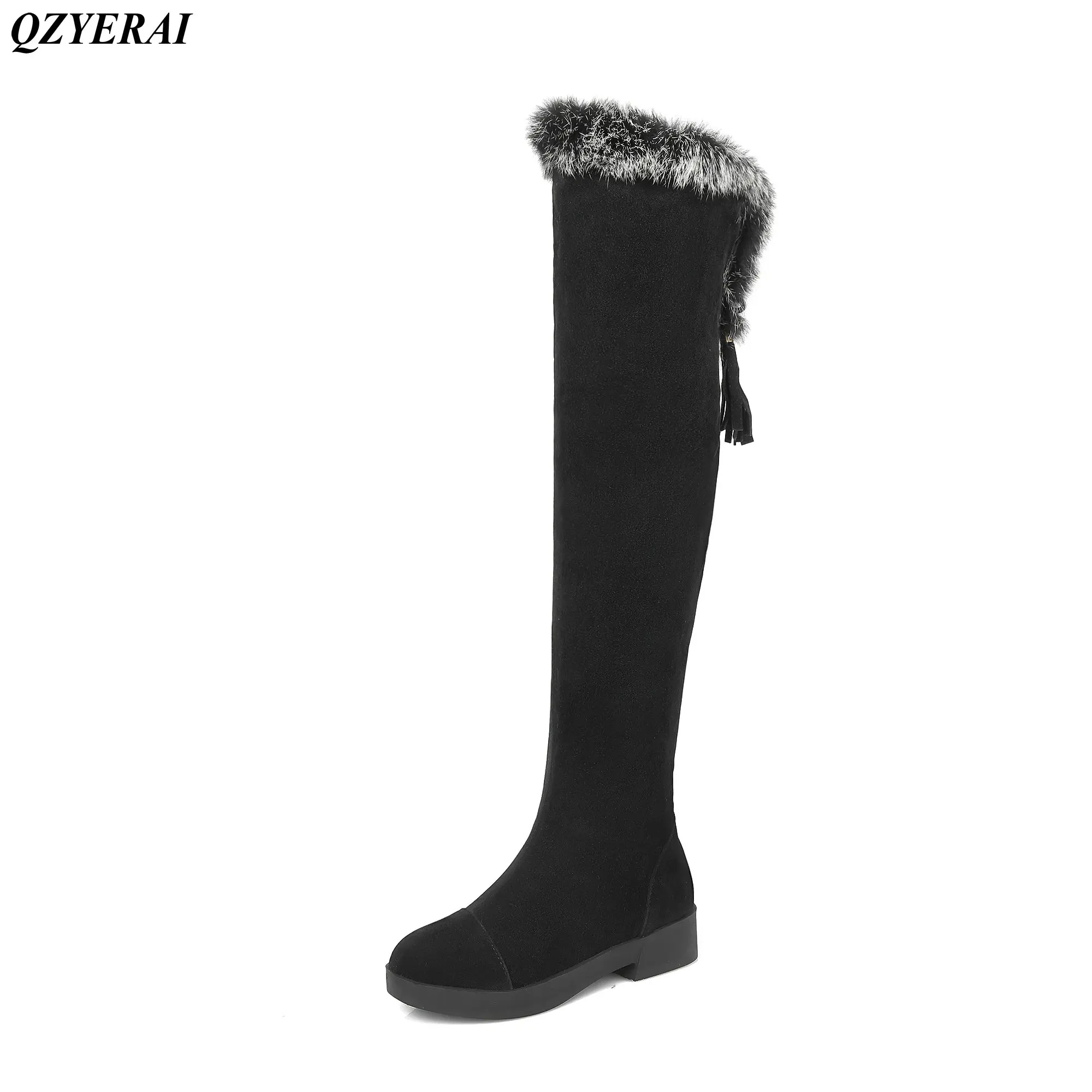 

QZYERAI New winter warmth to the knees fashion womens boots womens shoes, sexy womens boots