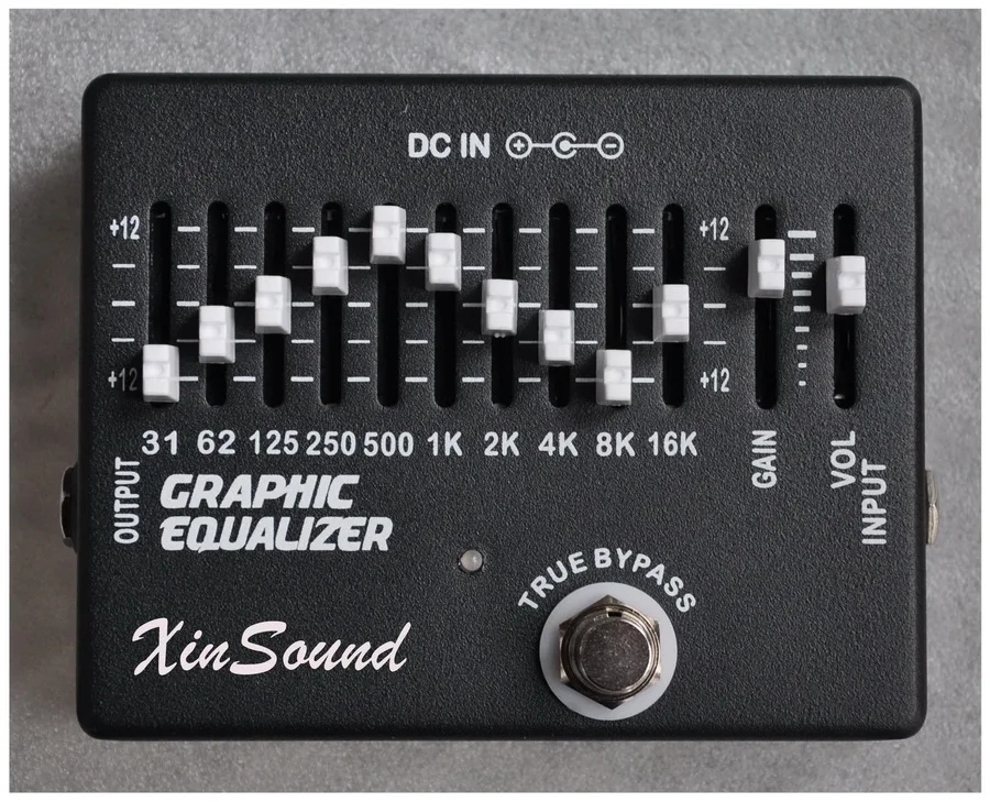 Эквалайзер XinSound EQ 99 10 диапазонов профессиональные запчасти для гитары педаль с