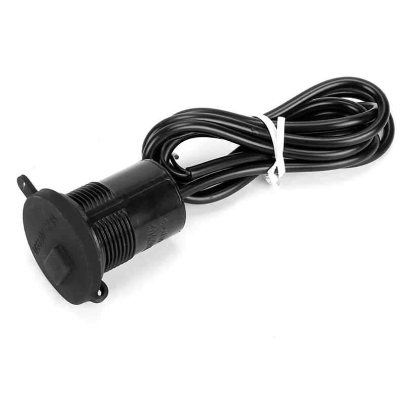 New Motorcycle USB Car Charger With Switch Waterproof USB Mobile Phone Charger 12V X5