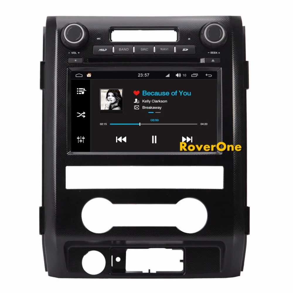 Best RoverOne Android 8.0 Octa Core Car Radio DVD GPS For Ford F-150 F150 SVT Raptor 2009 Touchscreen Multimedia Player Head Unit 8