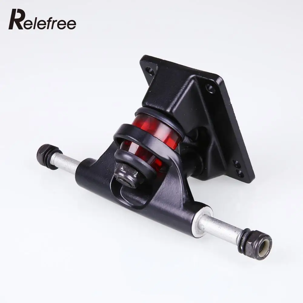 Relefree 2 قطع المهنية التزلج قوس جسر ألومنيوم شاحنة 15x7x5.9 سنتيمتر العالمي سبائك طويلة Longboard