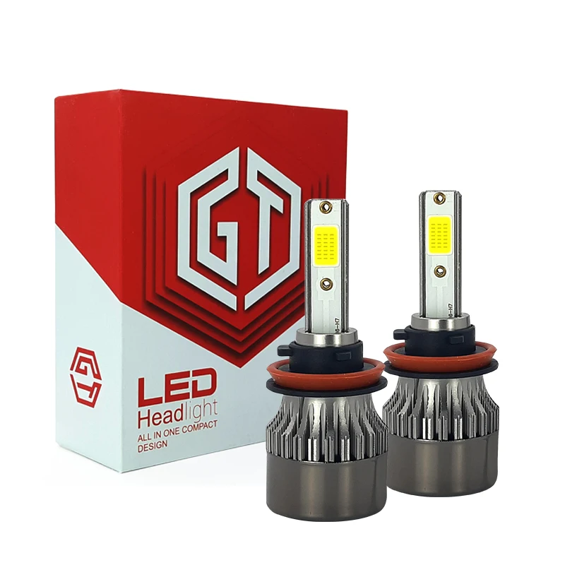 2x мини Led H11 головной светильник 8800LM H1 H7 светодиодные лампы 9005/HB3 9006/HB4 H8 H9