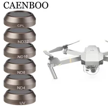 CAENBOO Drone Filters For DJI Mavic Pro Platinum UV CPL ND8 16 32 Polar Filter Set Mavic Pro Camera Professional Accessories