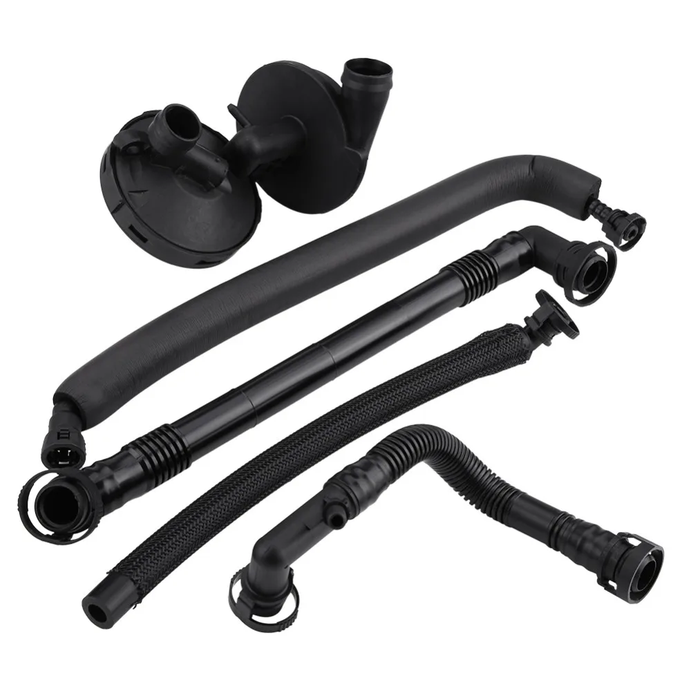 

Crankcase Vent Valve & Breather Hose Kit for BMW E46 325i 330i 325Xi 330Xi Oil Separator Hose with premium quality