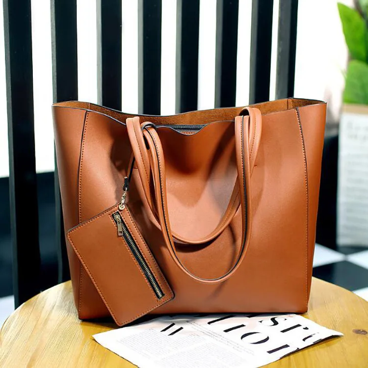 

2018 New Fashion Women Shoulder Bags Large Capacity Simple Fashion 2 Sets Multifunction Shoulder Bags Alligator Messenger Bag
