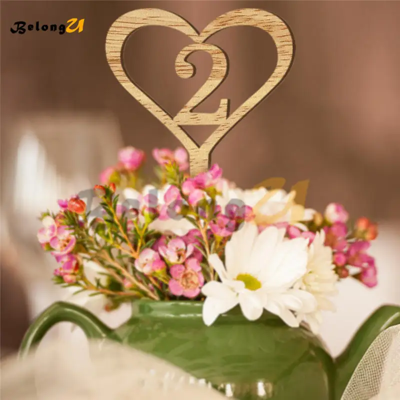 Table Numbers Wedding Decoration MUW-144-04