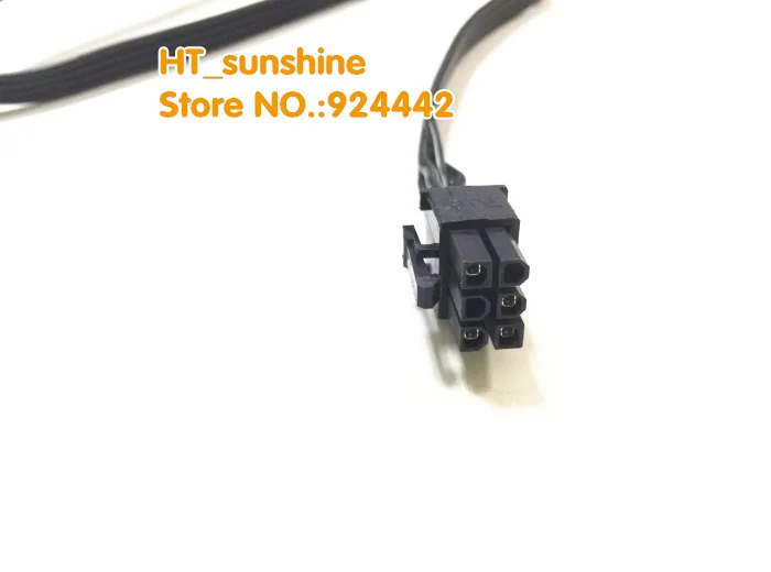 High Quality 6pin PCI-E male 1 to 3 IDE Molex 4Pin Modular Power Supply Adapter Cable for Corsair RM1000 series