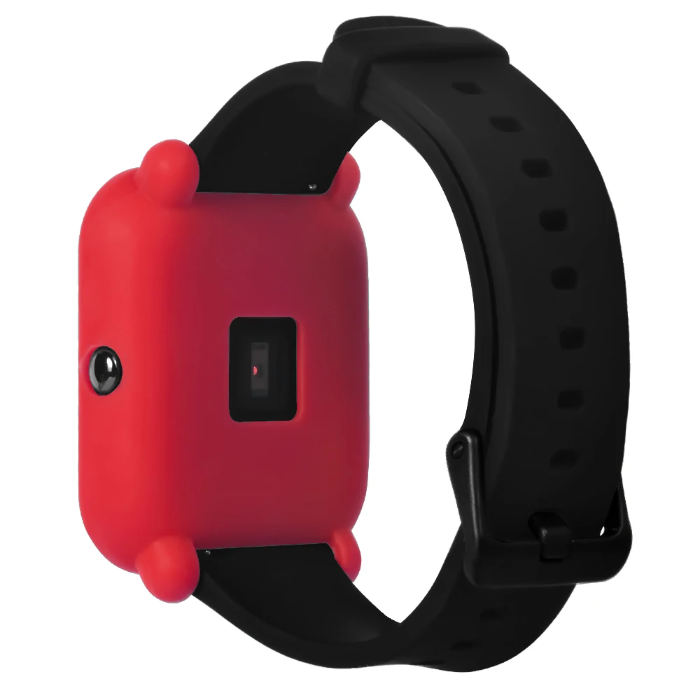 Мягкий ТПУ защитный силиконовый полноцветный чехол для Xiaomi Huami Amazfit Bip Youth WatchSmart аксессуары защитная рамка