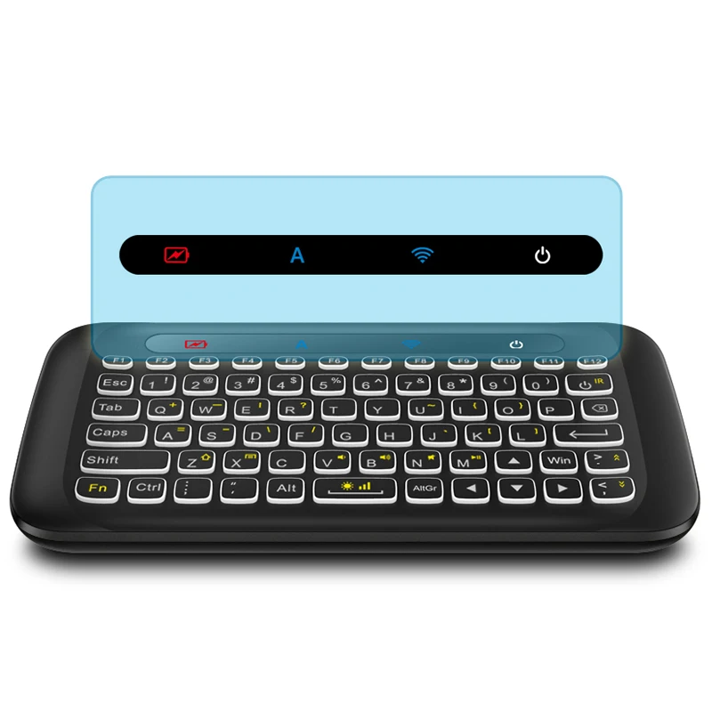 

Original 2.4Ghz Wireless Air Mouse H20 Keyboard With Backlight Touchpad Learning Function For Android Tv Box