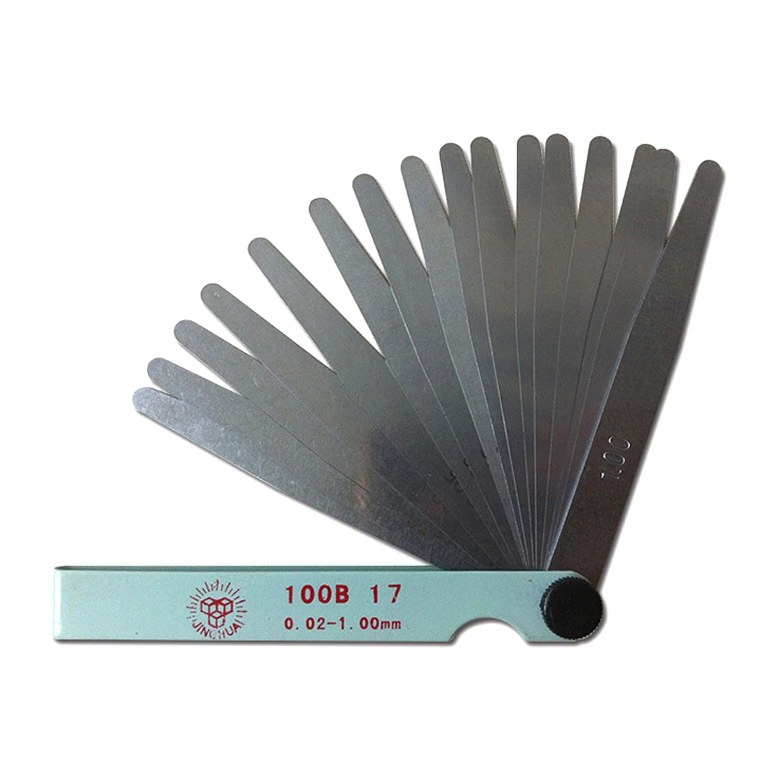 

1PC 17 Blade 0.02 to 1mm Thickness Gap Metric Filler Feeler Gauge Measure Tool