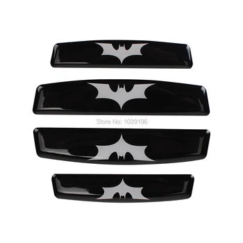 

4 x Car Styling Door Edge Guard Protector Strips Anti-collision Anti-scratch Trim Door Edge Guard Stickers For Batman