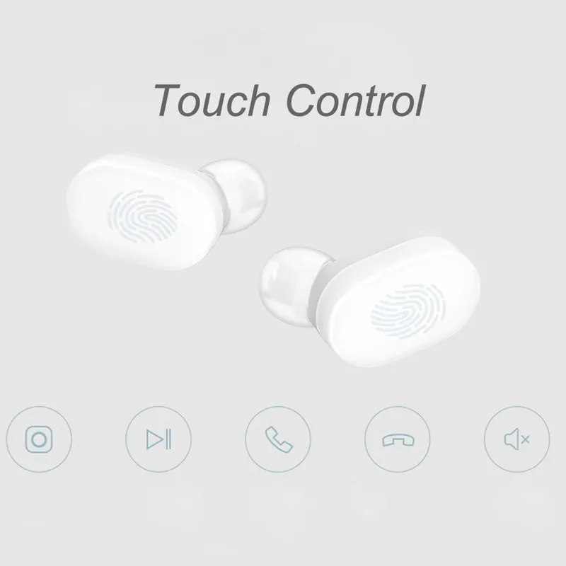 Оригинальные Xiao mi AirDots Bluetooth наушники Молодежная версия стерео mi ni Беспроводная Bluetooth 5,0 гарнитура с mi c наушники