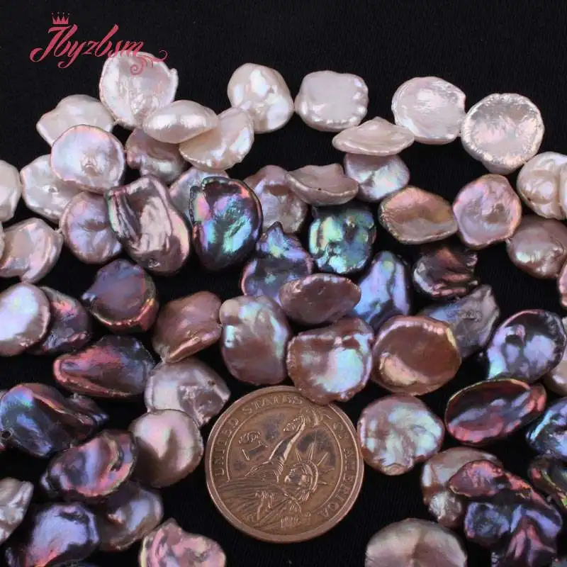 

12-15mm Baroque Freshwater Pearl Beads Natural Stone Beads For DIY Necklace Bracelets Earring Jewelry Making 14.5" Free Shipping