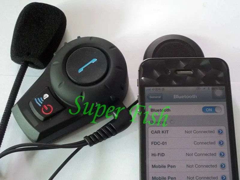 FreedConn внутренняя гарнитура для шлема беспроводная мотоциклетная колонка Bluetooth 2