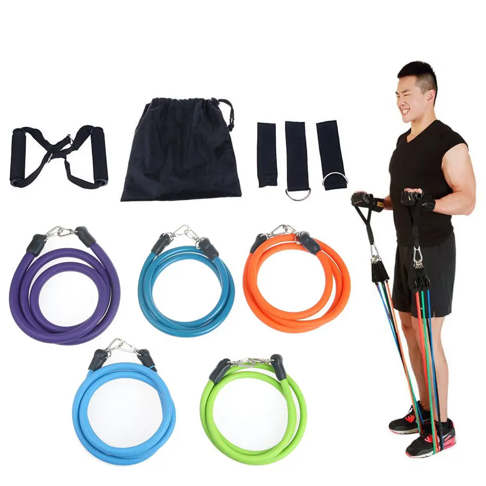 RDX B4 TPE Flat Resistance Training Bands Set
