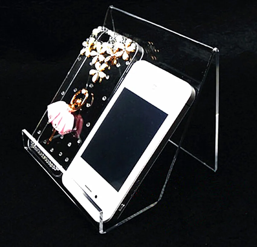 Акриловая сумка кошелек T3mm W12cm для Iphone книжный стеллаж держатели подставки