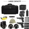 SoarOwl Tactical Gun Range Bag Shooting Duffle Bags for Handguns Pistols with Lockable Zipper and Heavy Duty Antiskid Feet Black ► Photo 3/6