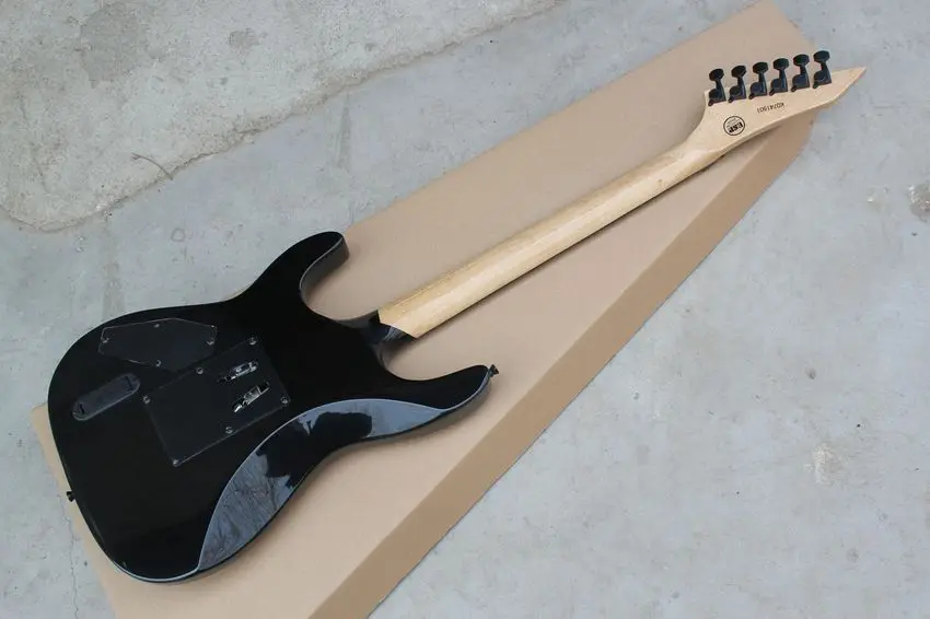 Kirk Hammett signature KH-2 электрогитара черный KH2 гитара 9 в активные звукосниматели с черепом инкрустация custom shop гитара
