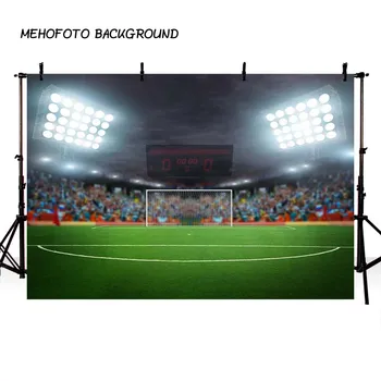 

MEHOFOTO Photography Backdrop Gymnasium Football Field Sports Glitter Photo Background Photocall Photo Printed Prop 115