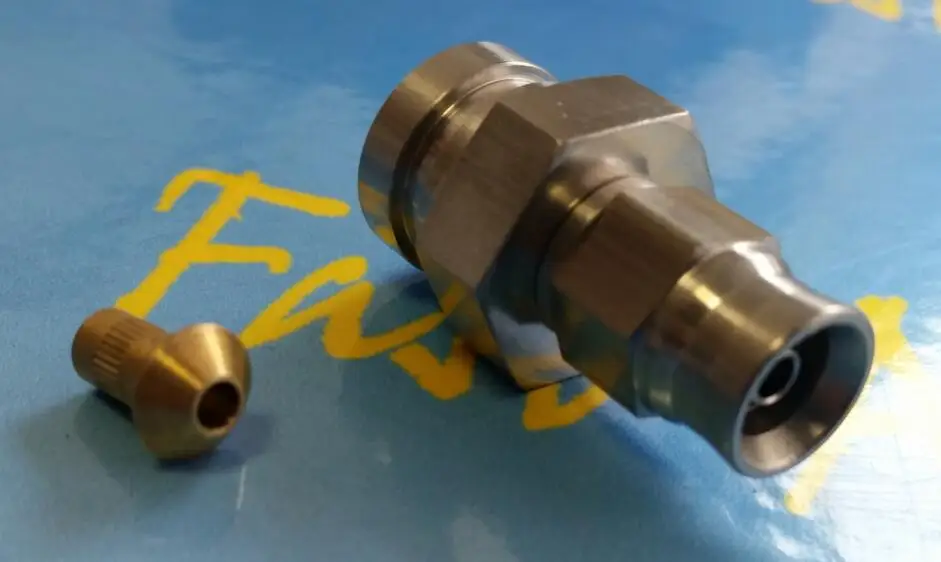 

reusable Stainless Steel Female Concave Seat m10*1.0 M10 X 1.0 to an-3 -3an an3 ptfe tpfe teflon brake hose line end fitting