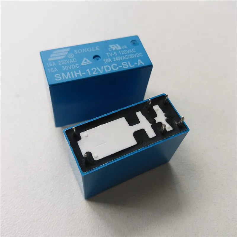 8 шт. реле SMIH 05VDC SL A 12VDC 250В 16А 6 pin 5В/12В/24В DC реле|Реле| |