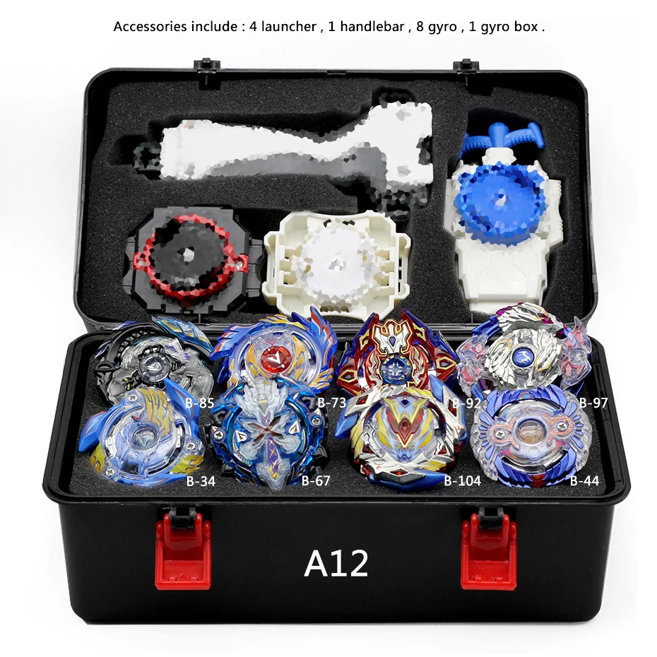 Оригинальный Beyblade BurstB-122 B-110 B-105 B-104 B-103 Металл Fusion волчок, бейблэйд Burst с пусковым устройством дети лезвие, волчок бейблэйд для игрушек