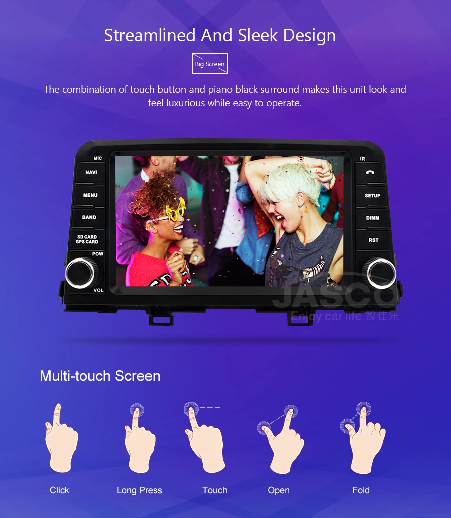Flash Deal RAM 2G Android 8.1 9.0 Car DVD Player GPS Navigation Radio Stereo for KIA PICANTO MORNING 2017 CAR Radio Auto Multimedia Player 1