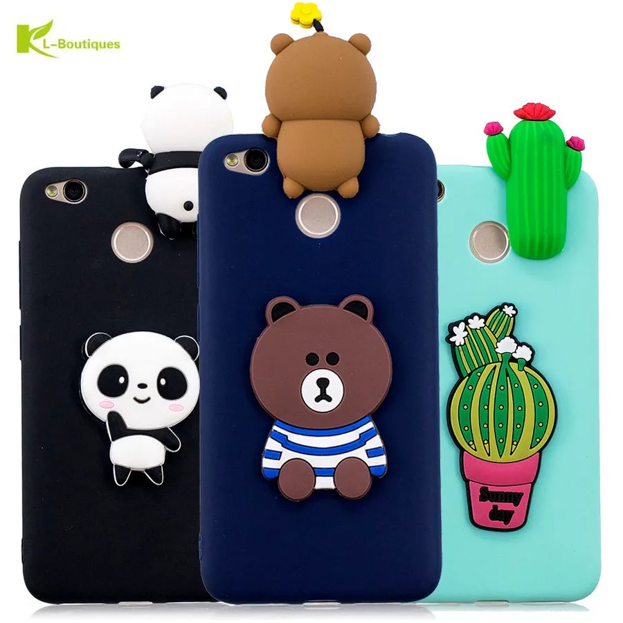

Coque Redmi 4X Case on Xiaomi Redmi S2 Note 4 4X Case Soft 3D DIY Bear Dolls Toys Phone Case for Xiaomi Redmi Note 5A 4X Cover