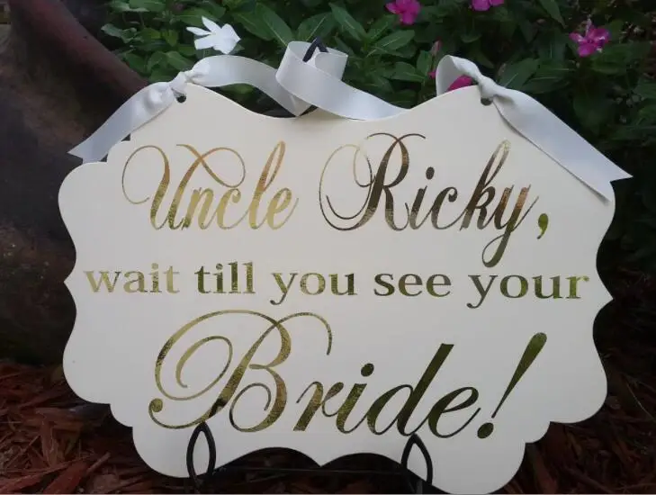 Персонализированные Свадебные знаки В рустикальном стиле свадебные подарки