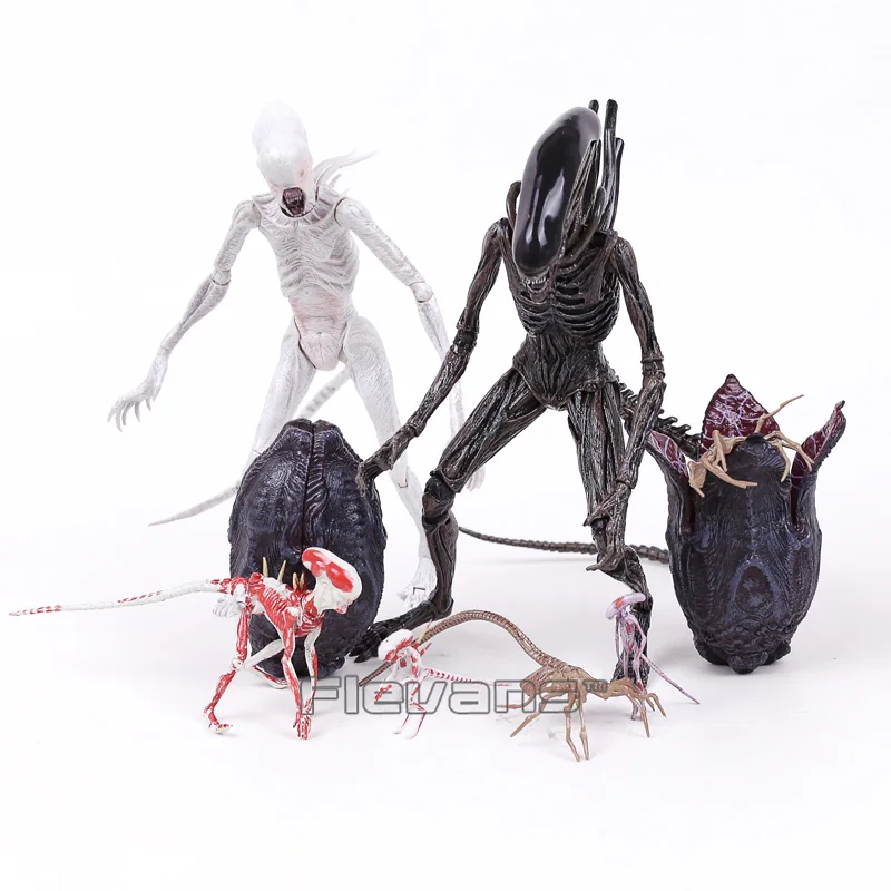 NECA Alien Covenant Xenomorph Набор для создания ПВХ фигурка Коллекционная модель игрушки|model