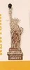 Мини Винтаж Европейский Американский Творческий места исторический интерес Эйфелева башня закладки для книг подарок творческих канцелярских - Цвет: Statue of Liberty