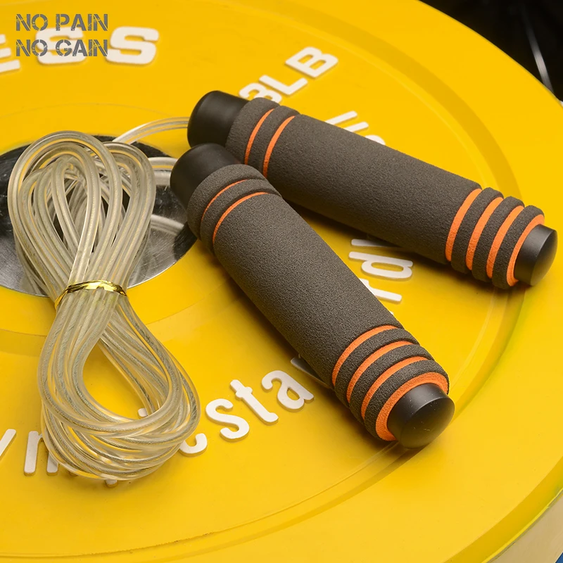 

NO PAIN NO GAIN Jump Ropes Wire 3M Metal Adjust Weight Comprehensive Fitness Exercise Rope Skipping Fitness Crossfit Jump GSTS